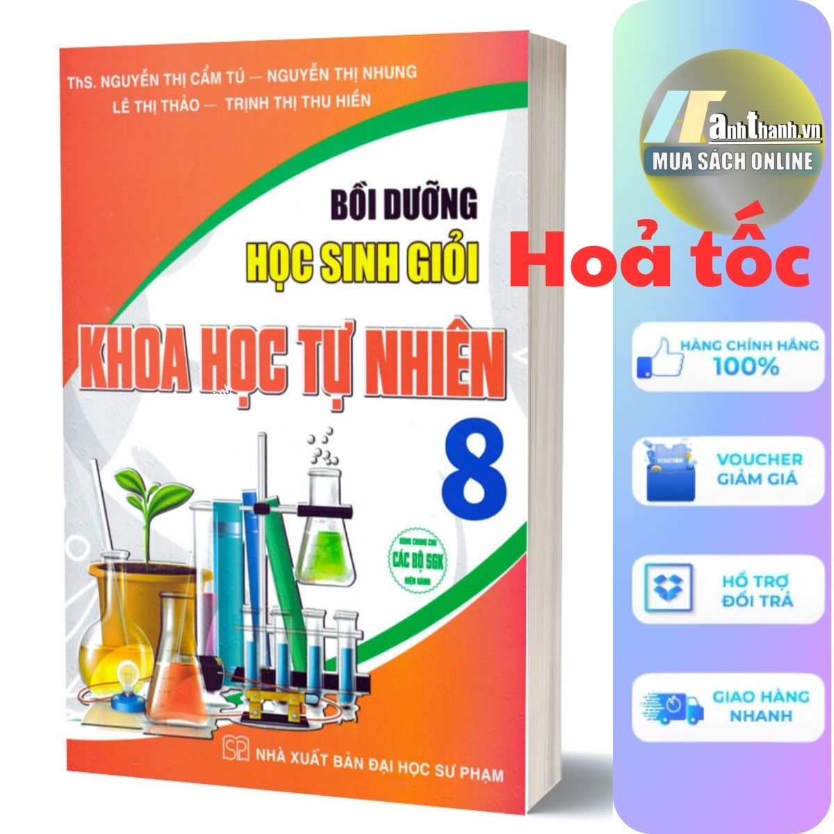 Bồi Dưỡng Học Sinh Giỏi Khoa Học Tự Nhiên 8 (Dùng Chung Cho Các Bộ SGK Hiện Hành)