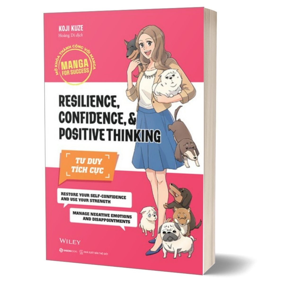 Manga For Success - Mở Khóa Thành Công Với Manga - Resilience, Confidence And Positive Thinking - Tư Duy Tích Cực