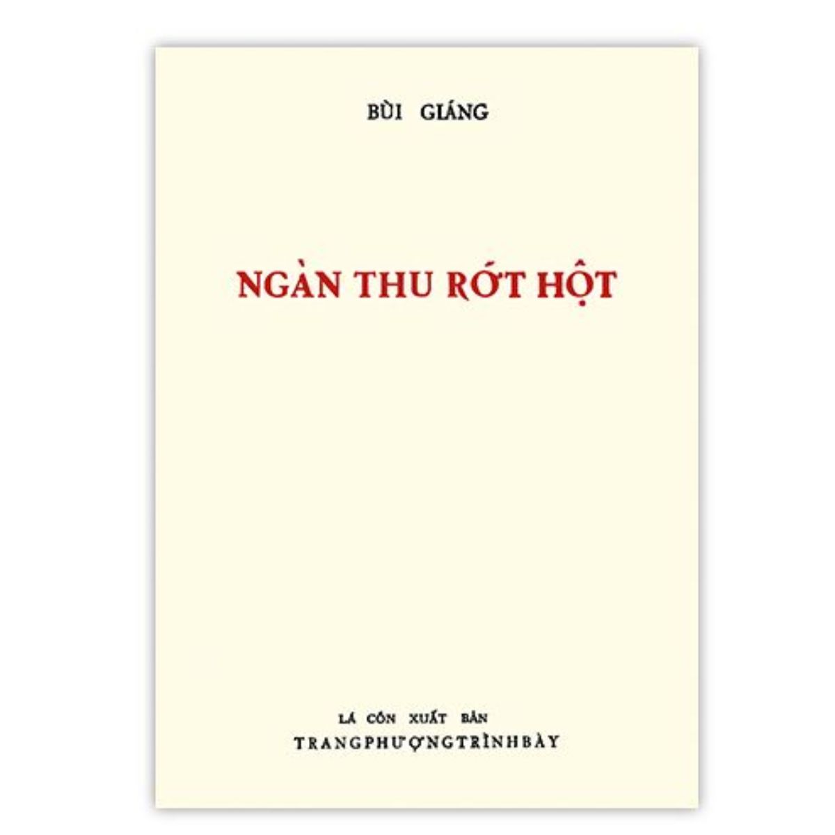 Ngàn thu rớt hột