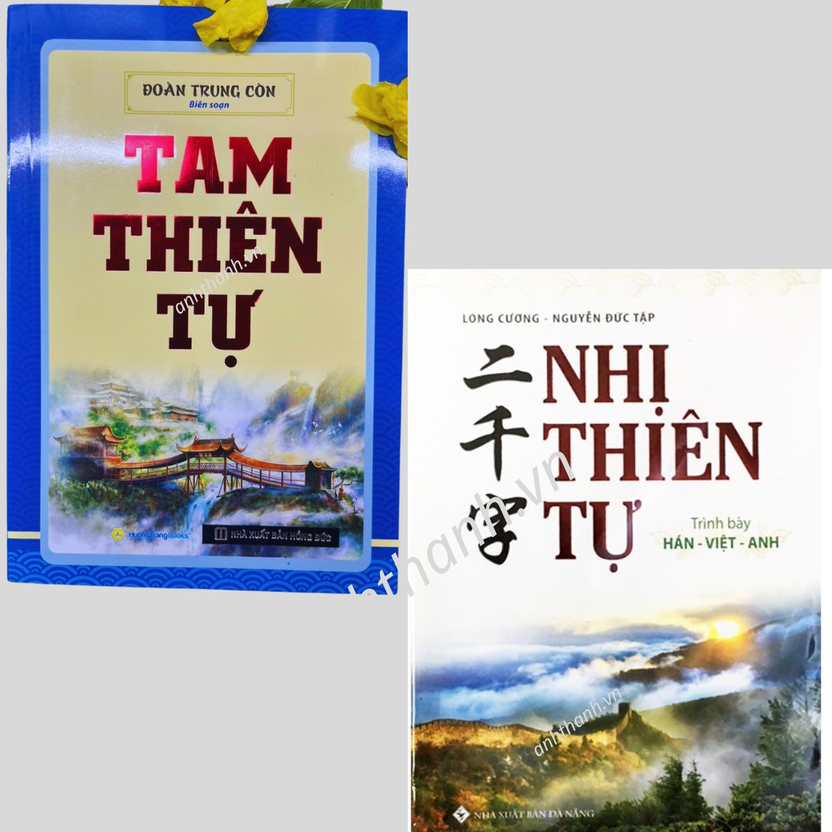 Combo Nhị Thiên Tự + Tam Thiên Tự