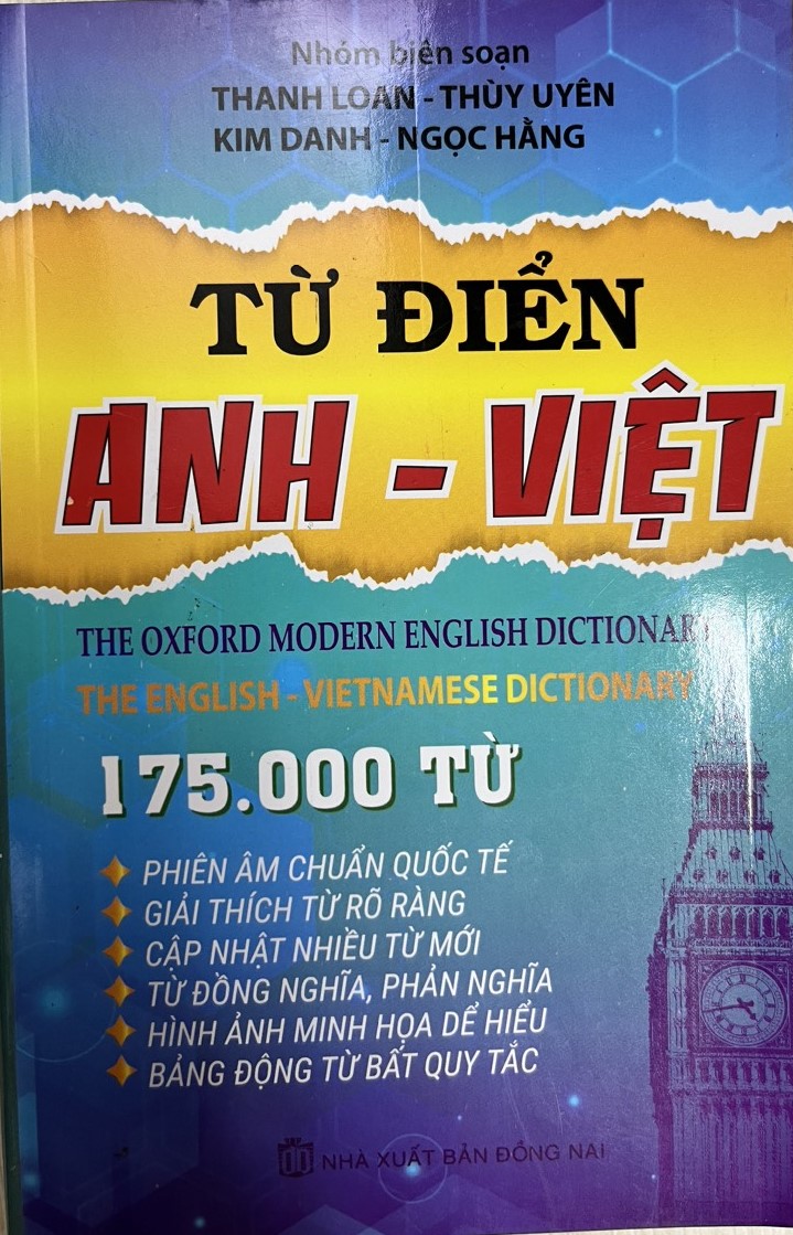 Từ Điển Anh - Việt 175.000 Từ