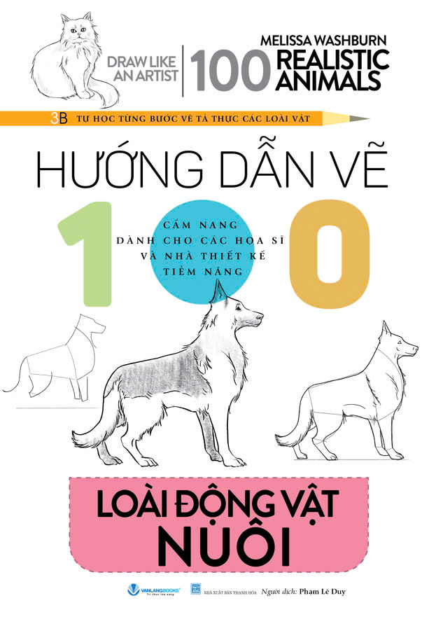 Hướng Dẫn Vẽ 100 Loài Động Vật Nuôi