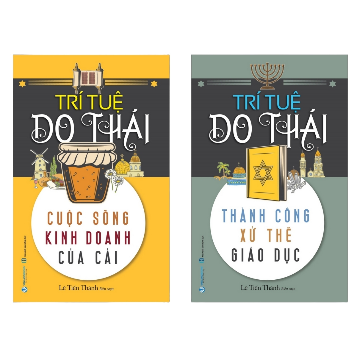 Combo Trí Tuệ Do Thái - Thành Công Xử Thế Giáo Dục + Cuộc Sống Kinh Doanh Của Cải (Bộ 2 Cuốn)